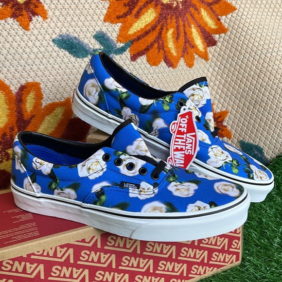 Vans Era Romantic Floral Lapis Blue / True White Men’s sneakers - Picture 6 of 16